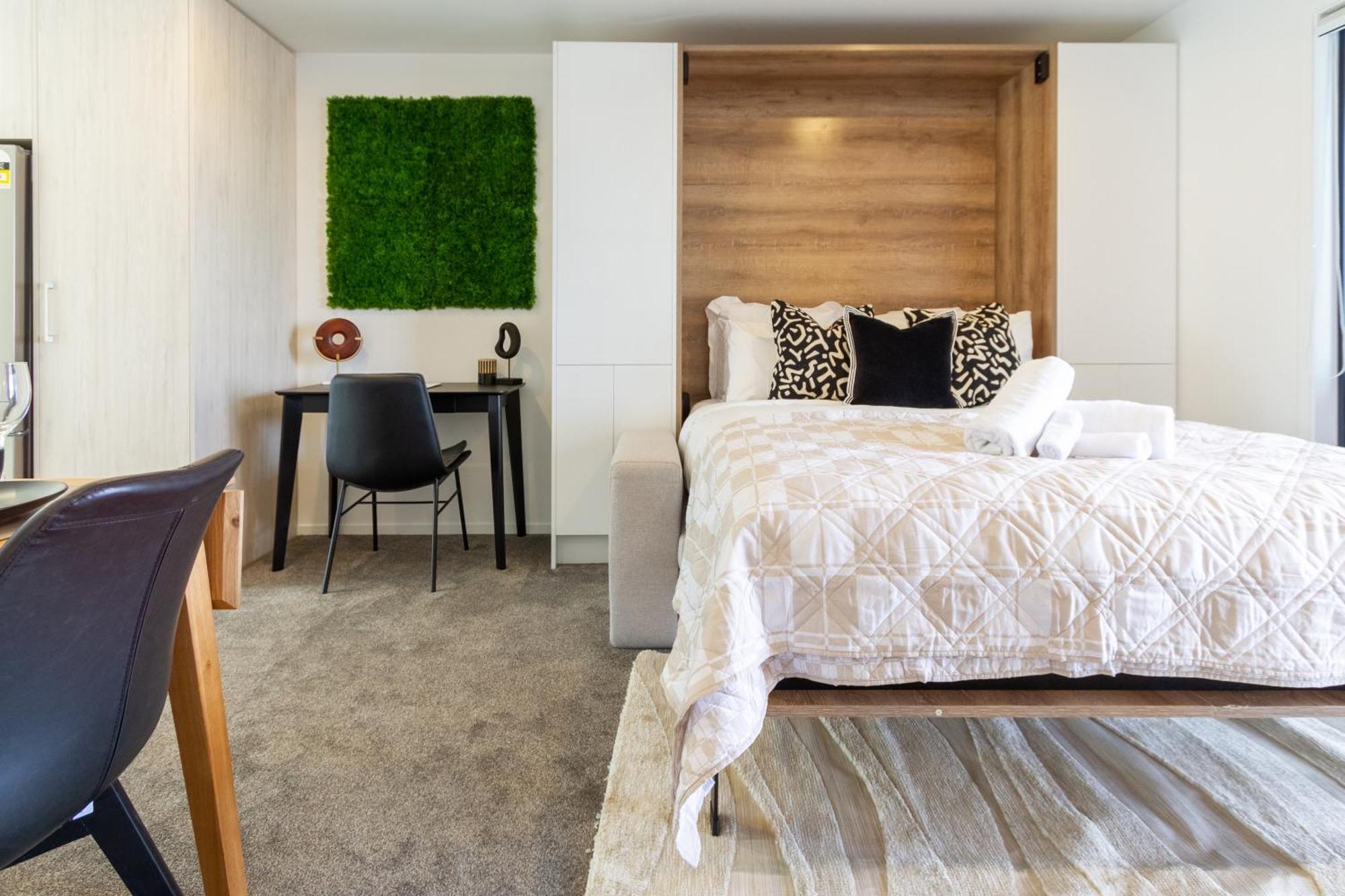 Prime Locale: Studio With Balcony Christchurch Ngoại thất bức ảnh
